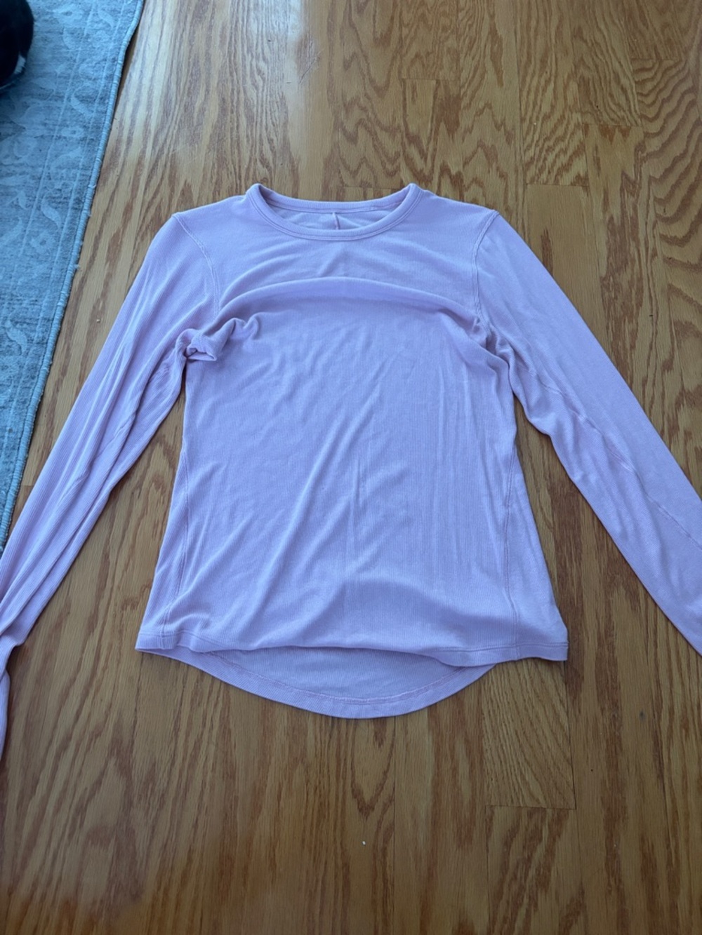 lululemon athletica Light Pink Long-Sleeve Crew
